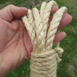 Jumbo sisal cordage 3/8"