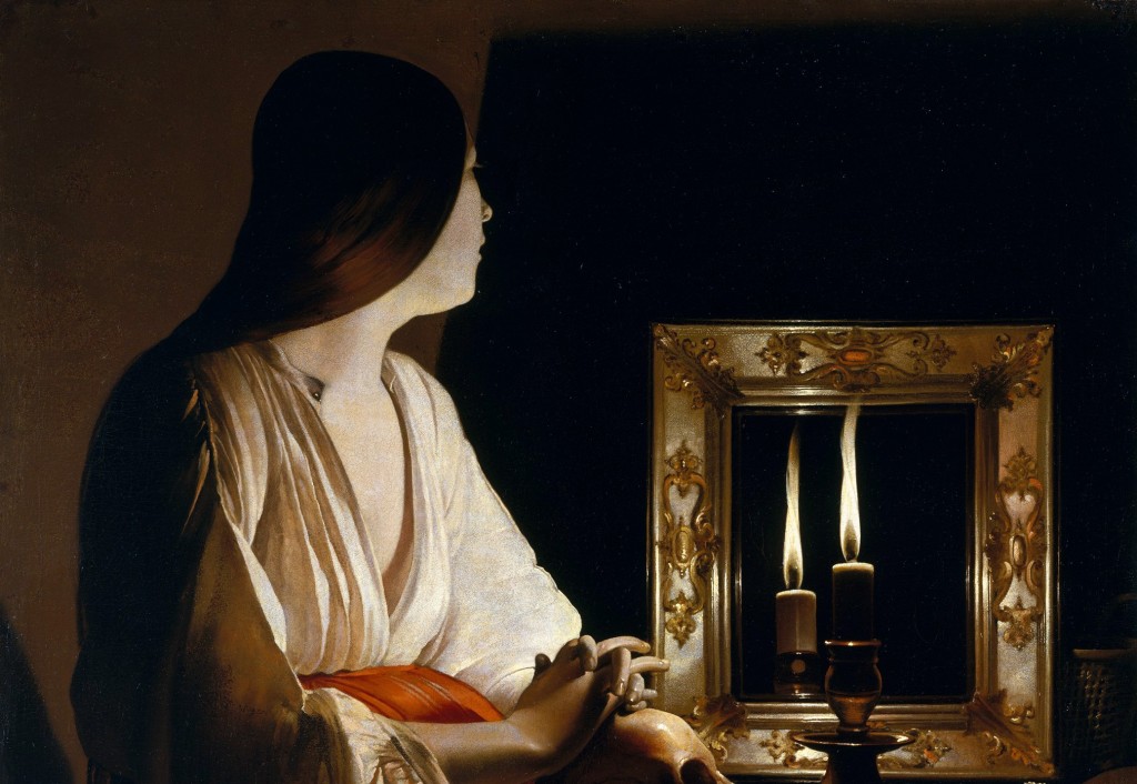 Georges de la Tour: The Penitent Magdalene. 1640