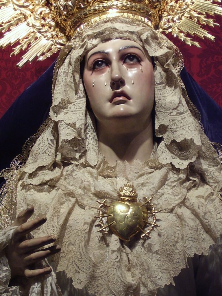 Seven Swords Pierced Mary's Heart