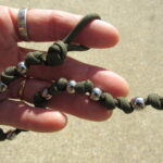 Stainless Steel on Paracord Prayer Beads with loop
