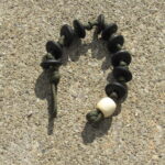 Prayer Bead Strand with Horn Beads on Paracord