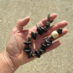 Prayer Bead Strand: Horn Beads on Paracord