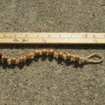 Prayer Bead Strand with 12mm Spruce Wood Beads, total length
