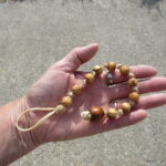 Spruce Wood Prayer Bead Strand