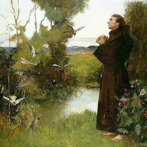 St. Francis by Albert Chevallier Tayle