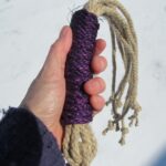 Limited Edition Lent Discipline with 100% Hemp Falls and Purple Sisal Grip