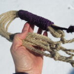 Hemp Falls, Purple Sisal Grip
