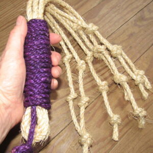 Grieve Lent Edition: Three Dark Days Discipline with Purple Grip and Seven Falls, knotted three times each