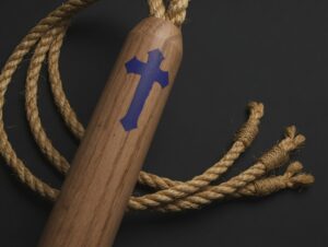 image Ash Handle Jumbo Disciplina with Cross Symbol