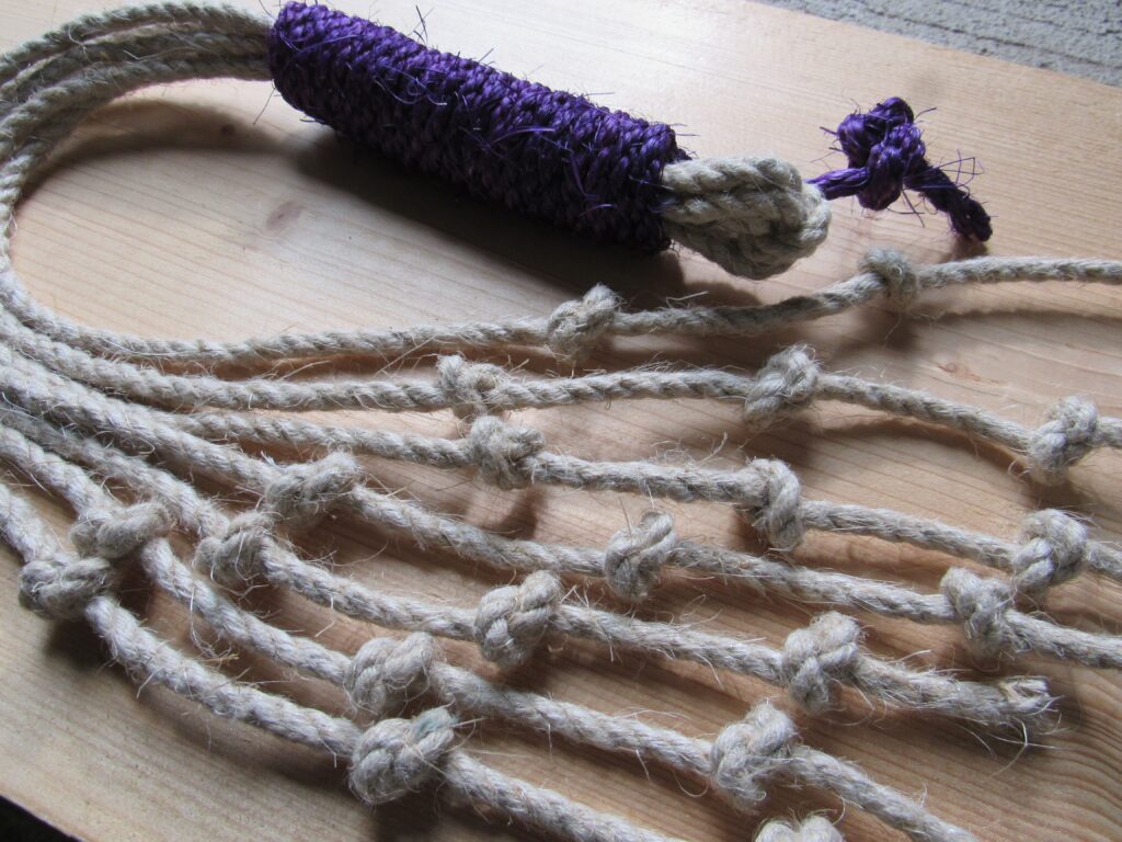 Signs of the Times Hemp Whip with seven falls