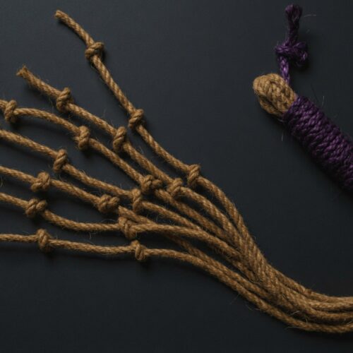 Signs of the Times Hemp Disciplina with Purple Sisal Grip