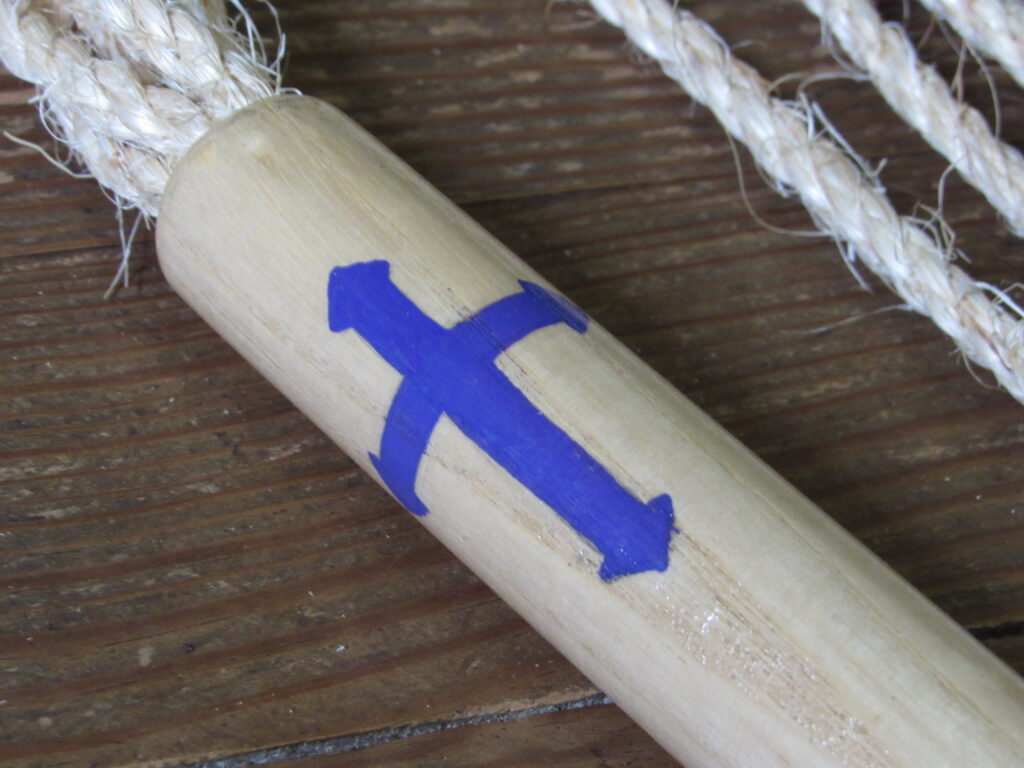 Purple Cross Symbol