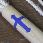 Purple Cross Symbol