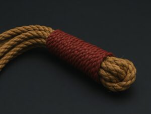 Blood-Red Edition Cat-O'-Nine-Tails Rope Whip