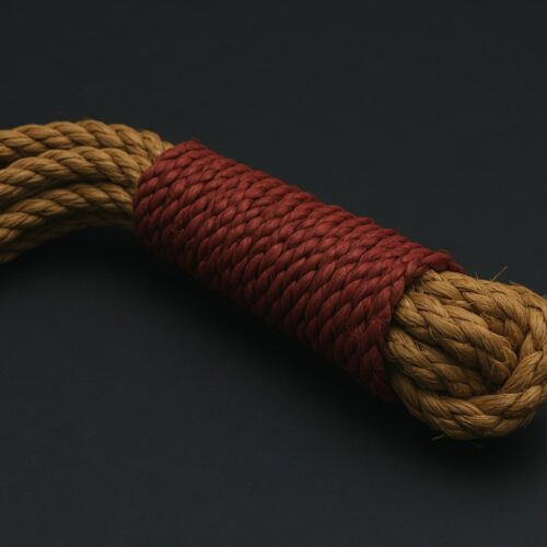 Blood-Red Edition Cat-O'-Nine-Tails Rope Whip