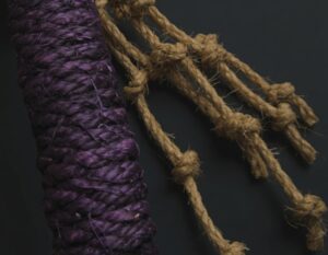 Purple Edition Cat-O'-Nine-Tails Rope Whip