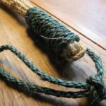 Teal Cat-O-Nine-Tails Grip