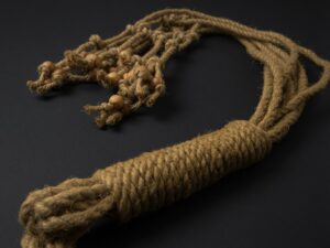 Beaded Hemp Cat-O'-Nine-Tails