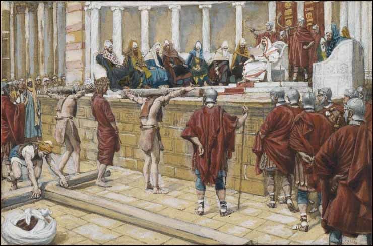 Pilate Condemns Jesus to Die