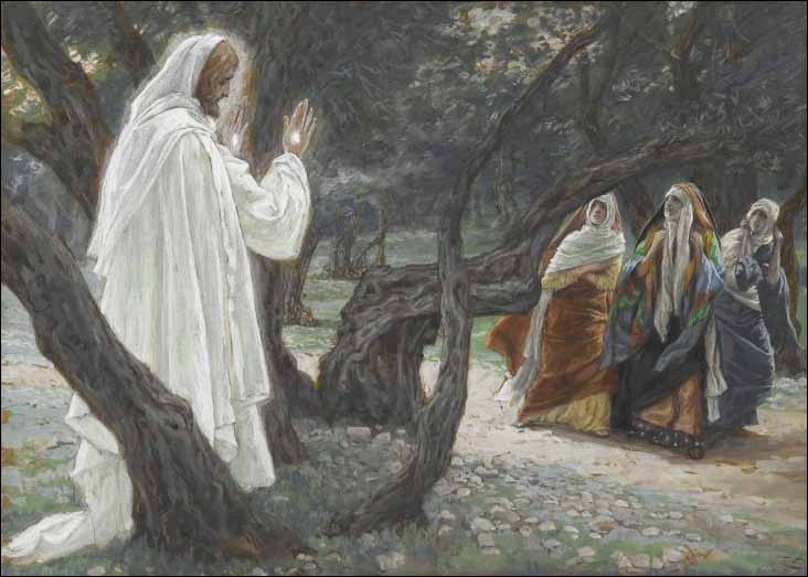 The Risen Christ appears to the Holy Women