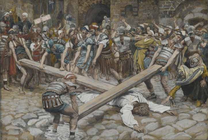 Simon Helps Jesus Carry the Cross