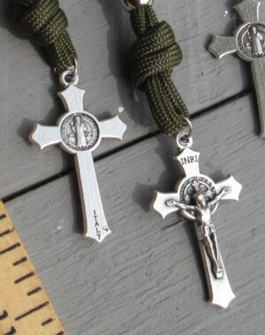 Penitential Edition: All-Rope Hemp Disciplina with Purple Sisal Grip